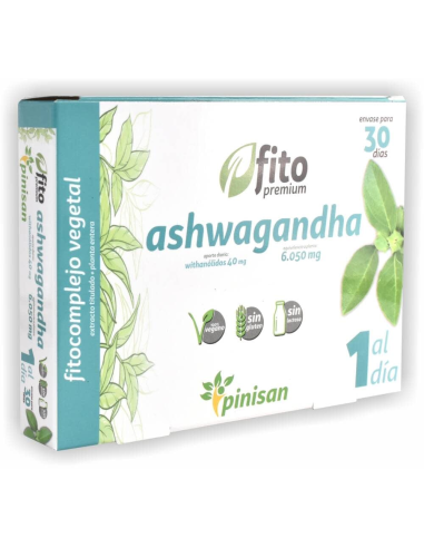 Phyto Premium Ashwagandha 30 cápsulas de Pinisan