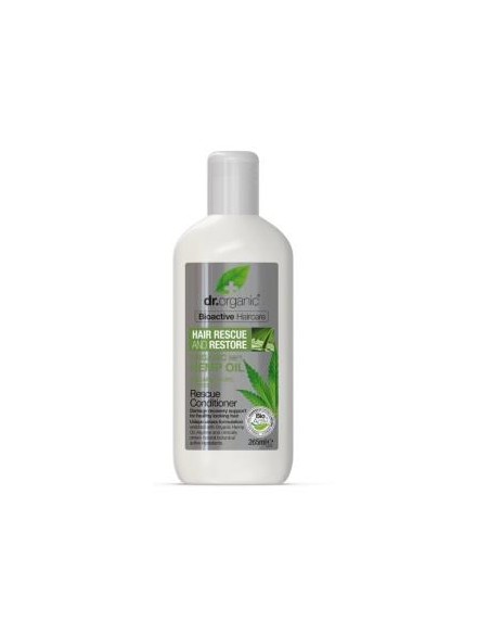 Acondicionador Rescate Anticaida Cañamo 265Ml de Dr. Organic