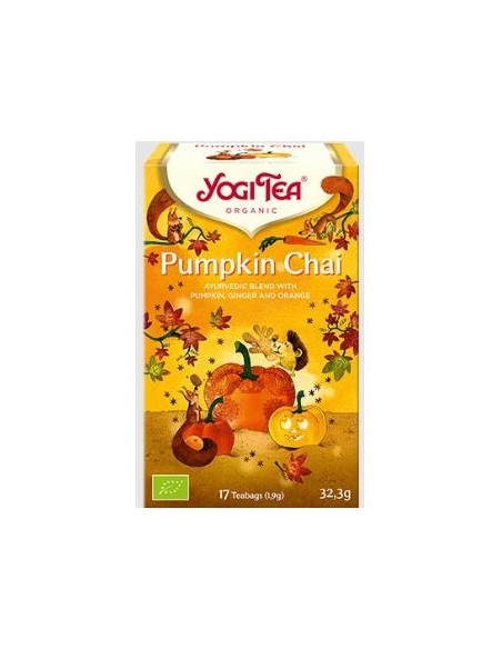 Yogi Tea Pumpkin Chai 17Infusiones de Yogi Tea