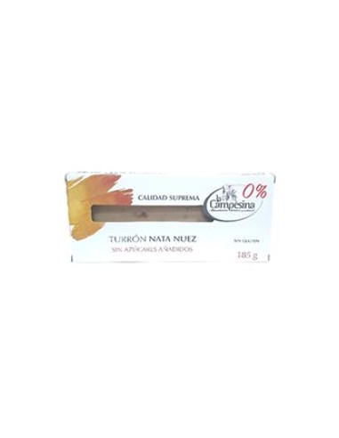Turron Nata Nuez 185Gr. S/A Sg de La Campesina