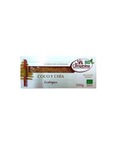 Turron Coco Chia  200Gr. Eco S/A Sg Vegan** de La Campesina