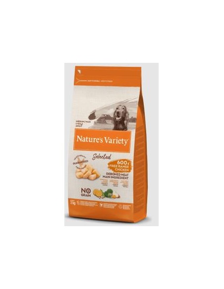 Natures Variety Canine Seect Adult Md Max Pollo 2Kg de Nature S Variety Vet