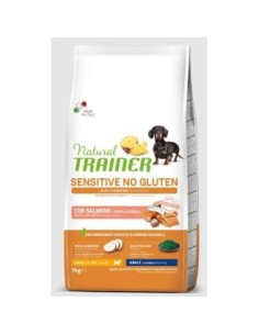 Natural Trainer Canine Adult Small Salmon S/Gluten 7Kg. de Affinity Vet