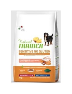 Natural Trainer Canine Adult Salmon S/Gluten 3Kg. de Affinity Vet