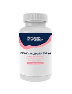 Cromo Picolinato 200 µg 60 VCAPS de Nutrinat Evolution