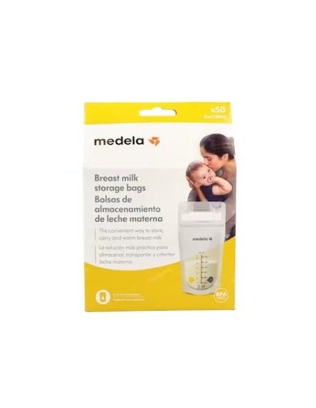 Bolsa Almacen Leche Materna 50Un 008.0411 de Medela