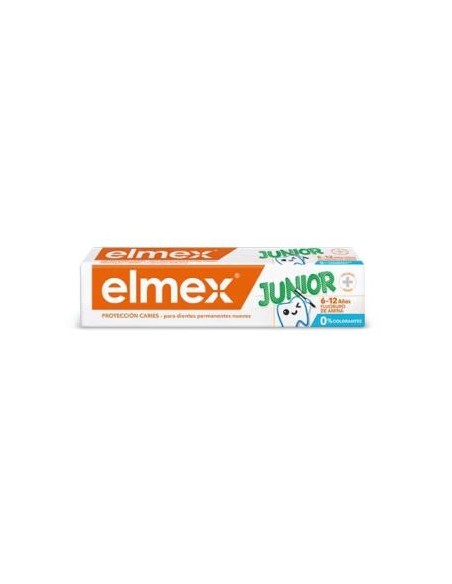Elmex Junior Pasta Infantil 6-12Años 75Ml 1400Ppm de Elmex