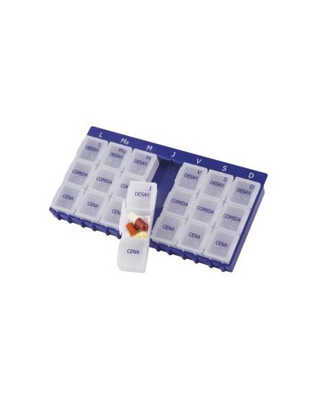 Pastillero Semanal 3 Tomas (F-S3) de Lapastilla