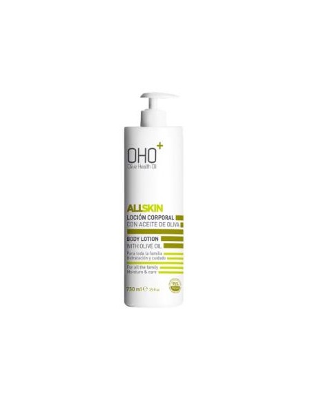 Oho Locion Allskin Corporal Aceite De Oliva +750Ml de Oho
