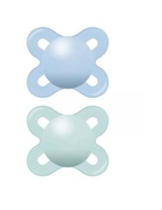Chupete Start Sili Fisio 0-2M 2Un Azul de Mam
