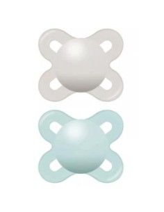 Chupete Start Sili Fisio 0-2M 2Un Neutro de Mam