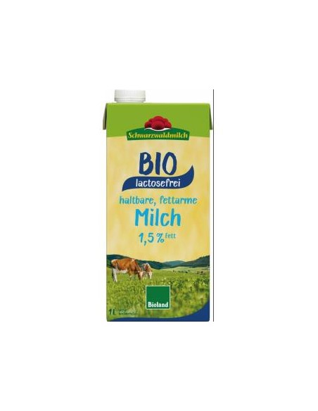 Leche De Vaca Semidesnatada 1,5% 1Lt Bio S/Lactosa de Schwarzwalder