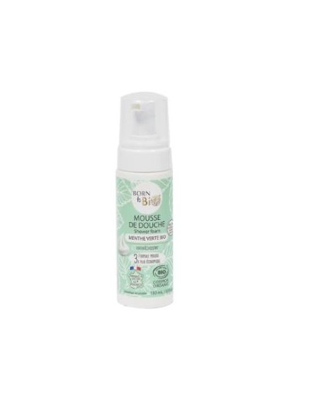 Espuma De Ducha Menta Verde 150Ml. Bio de Born To Bio