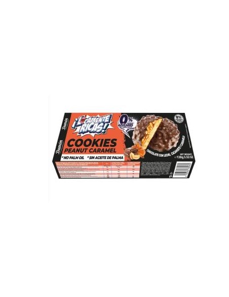 Cookies Chocolate Con Leche-Cacahuete-Caramelo 128 de Dumon