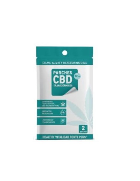 Healthy Vitalidad Forte Plus Parches Cbd 2Ud. de Healthy Vitalidad Forte Plus