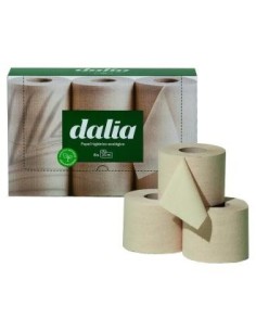 Pack 6 Rollos De Papel Higienico Doble Capa Bio De Dalia