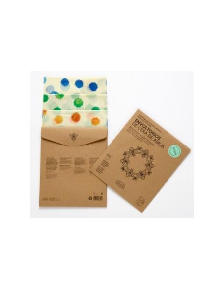 Envoltorios De Cera De Abeja 3Uds. Ir113 de Irisana