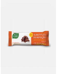 Barrita Sustitutiva de Comida Chocolate 55g de All Pure