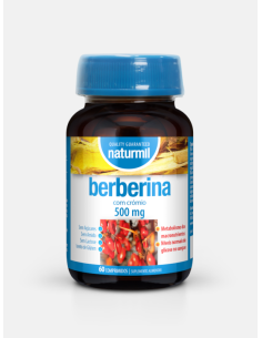 Berberina 500mg con cromo 60 comprimidos de Naturmil