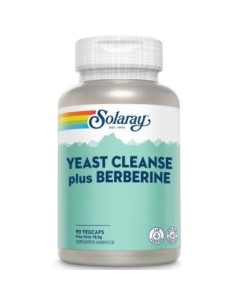 Yeast Cleanse & Berberine - 90 Vegcaps de Solaray