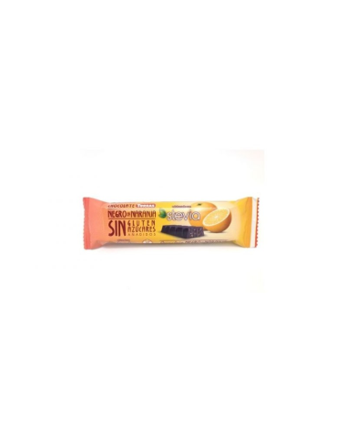 Exp Barritas Choco Negro Con Naranja Stevia 24 Ud de Torras