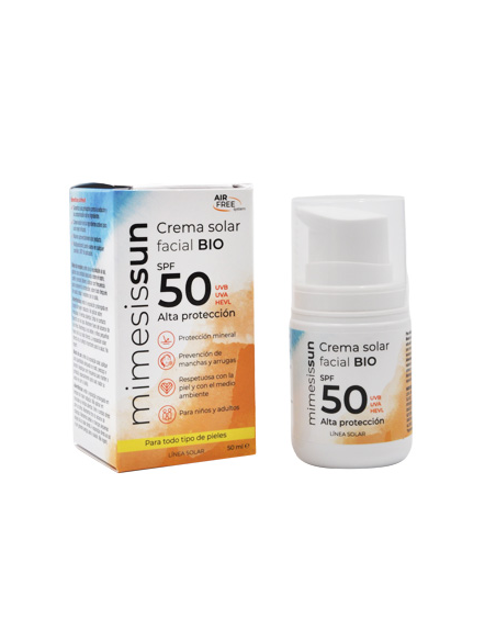 Crema Solar Facial Bio Spf 50 de Herbora