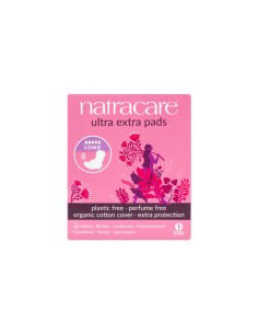 Ultra Extra Larga C/Alas8/U de Natracare