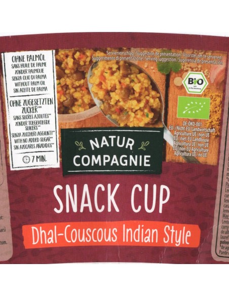 Vaso Cous Cous Indio Innst Bio 68 Gr de Granovita