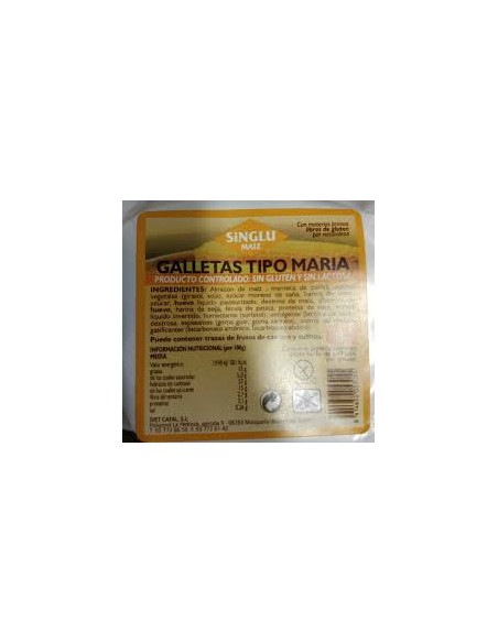 Galleta Maria Mini Singlu Maiz 35Gr 63 Uds 35G de Singlu