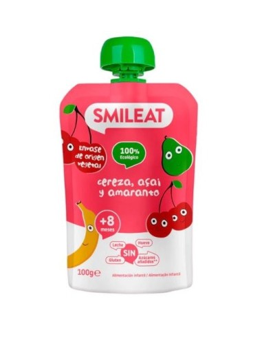 Pouch De Cereza Açai Y Amaranto 100 G Eco de Smileat