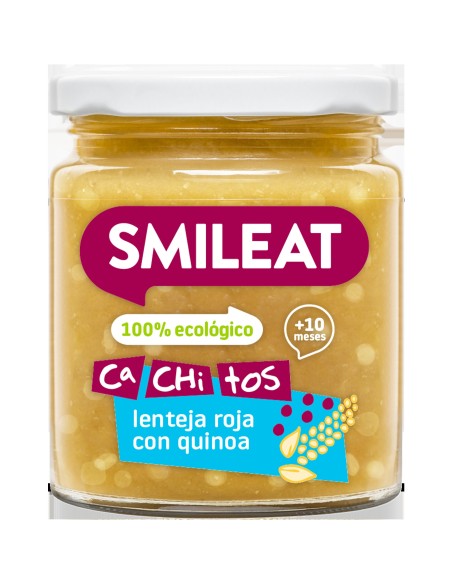 Tarrito Con Cachitos De Lentejas Con Quinoa 230 G de Smileat