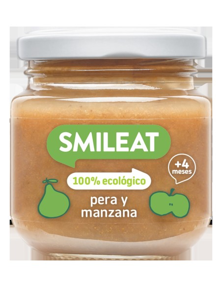 Tarrito De Pera Y Manzana 130 G Eco de Smileat