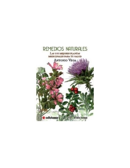 Libro Remedios Naturales (Las 100 Mejores Plantas) de Equisalud
