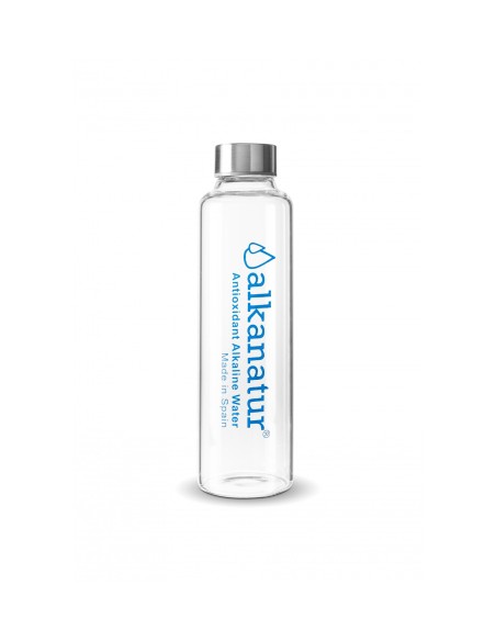 Botella De Cristal Borosilicato de Alkanatur