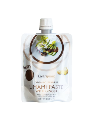 Pasta Umami con Jengibre Clearspring 150 g  Sabor Natural