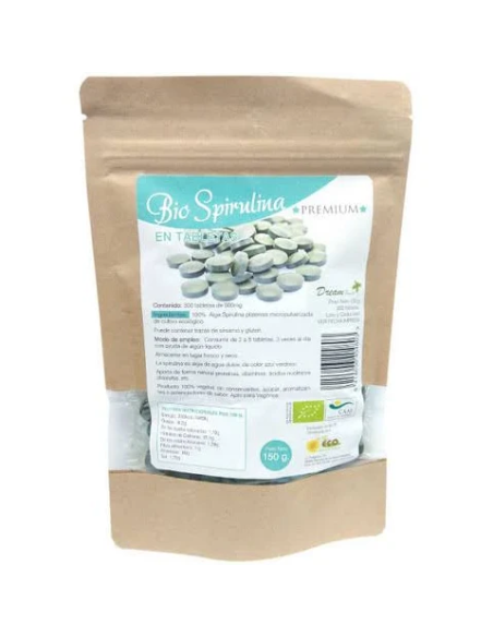 Alga Spirulina 300Comp . Bio Dream Foods