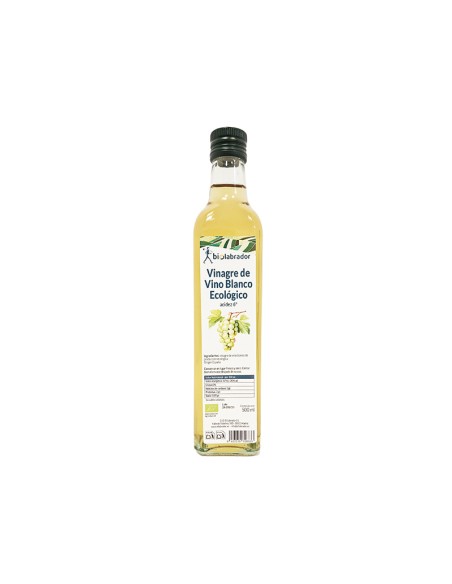 Vinagre de Vino Blanco 500 ml de Biolabrador