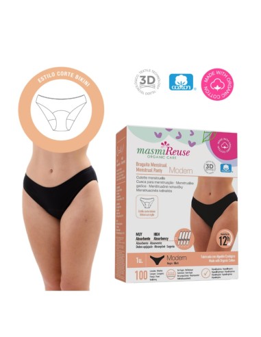 Braguita Menstrual MODERN Talla M  de Masmi