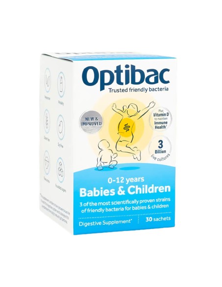 BEBÉS Y NIÑOS 30 cap de Optibac