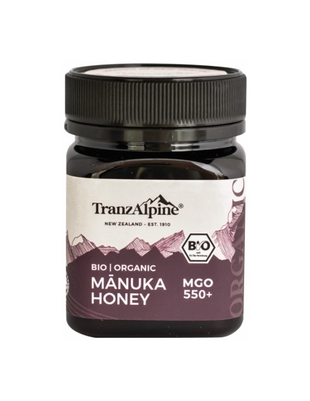 Manuka Bio MGO 550+ 250 g de Tranzalpine
