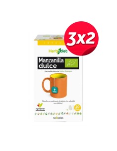 Pack 3x2 Herbodiet Manzanilla Eco de Novadiet