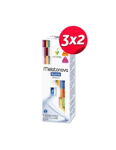 Pack 3x2 Melatonova Líquida Envase de 30 ml. de Novadiet