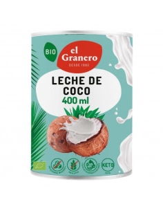 Leche De Coco Bio, 400 Ml de El Granero Integral