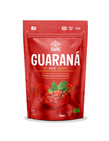 Guaraná Bio Iswari 70G  Energía Natural y Orgánica