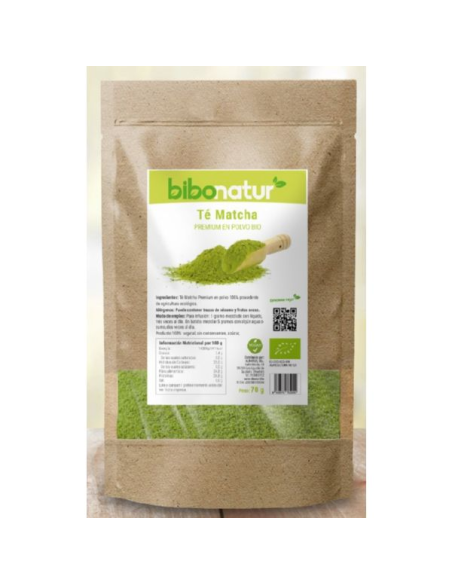 Te Matcha Premium En Polvo Eco 70 Gr de Bibonatur