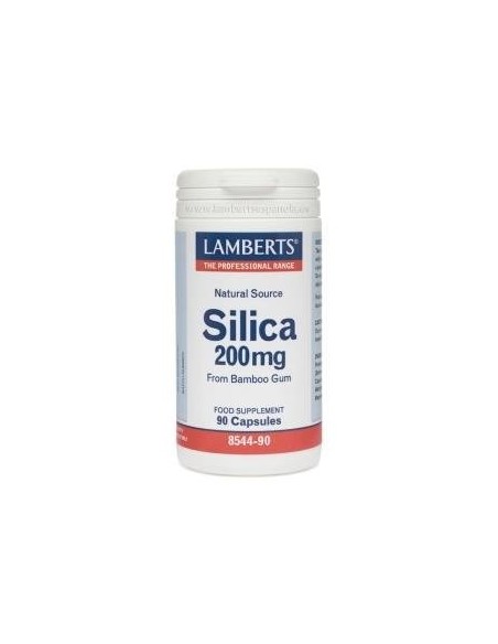 Silicio 200 mg 90 Caps de Lamberts