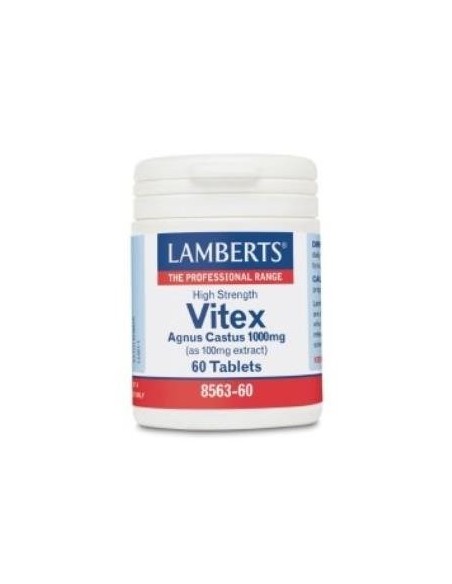Vitex Agnus Castus 1000 mg 60 Tabs de Lamberts