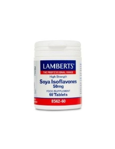 Isoflavonas de Soja 50 mg 60 Tabs de Lamberts