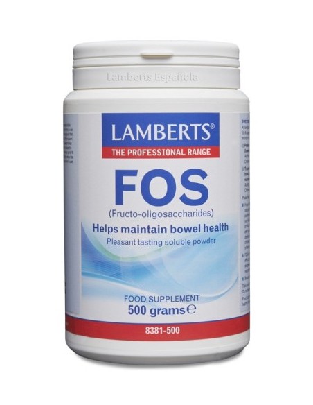 FOSÂ® (Fructo-OligosacÃ¡ridos) 500 g Polvo de Lamberts