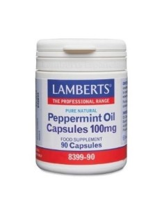 Aceite de Menta 100 mg 90 Caps de Lamberts